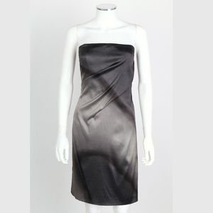 Calvin Klein Collection Ombre Silk Cocktail Dress